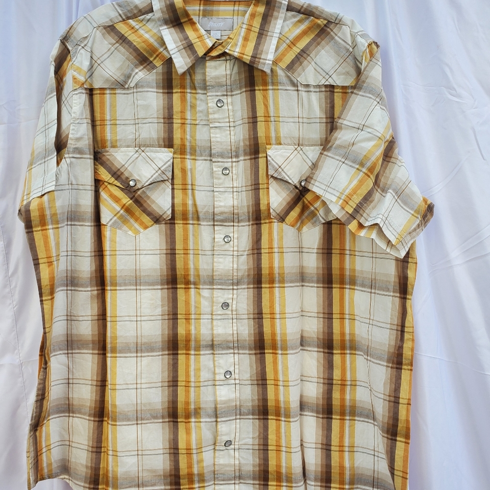 Utility button down shirt XXL